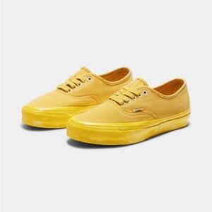 Vans Authentic Reissue 44 LX Dip Dye Lemon Chrome platform sneakers